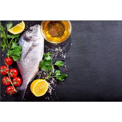 Diy diamond embroidery tomato diamond painting cross-stitch animals Fish home decoration full square rhinestone mosaic picture