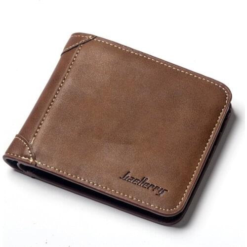 Wallet Mens Leather Mens Wallet Multi-card Card Holder Horizontal Retro Wallet