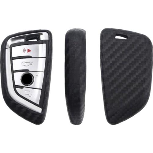 Carbon Fiber Patter Car Key Shell Cover Accessories For BMW X1 X3 X6 2014 2015 2015 X5 Car Styling