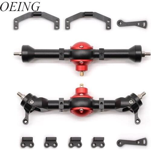 1Set RC Model Climbing Car 1:35 OP Upgrade Accessories MA2-600 Full Metal Front And Rear Axle Bridge Set With Screws For Orlando