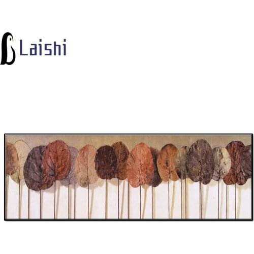 DIY Large-size decorative painting, leaves Diamond Painting 100% Full Square/Round Drill Diamond Embroidery Cross Stitch Decor