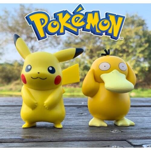 Takara Tomy Doll Toys For Children Pokemon Toys Action Figures Model Pikachu Original Pvc Action Model Figure Pokemon
