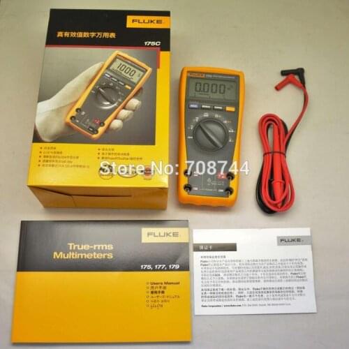 Fluke 175C 175 True RMS Multimeter Fluke Digital Multimeter Tester !!NEW!! F175C F175