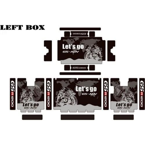 Suitable For BMW R1200GS Adv R1250gs Adv Aluminum Alloy Box Decal, Suitable For Original Aluminum Box