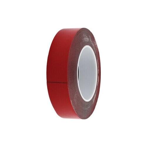 Foam Sponge Double Sided Adhesive Tape Waterproof Black 0.3x30mm Wide 20 Meters Long