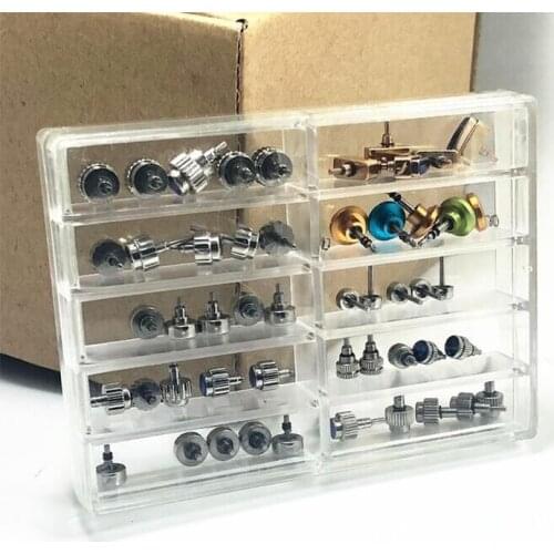 Professional Watch Crown Parts Watch button Replacement Assorted Watch Parts Accessories Repair Tool Kit For Watchmaker