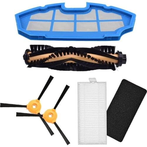 Robotic Vacuum Cleaner Filter Ecovacs DEEBOT N79SE Compatible Robot Vacuum Cleaner Compatible Accessory Set HT-SF0304-4