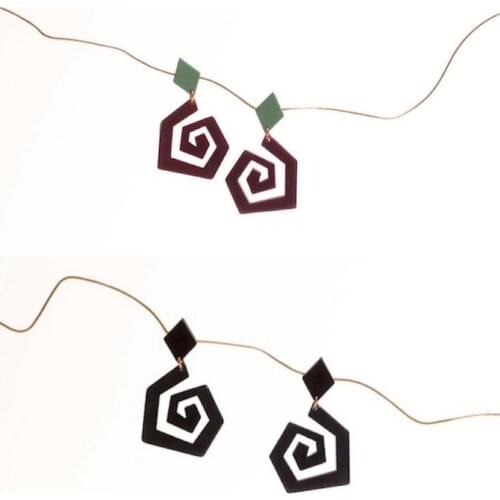 Unique shape earrings pendants hand-made temperament cute girl jewelry DIY accessories