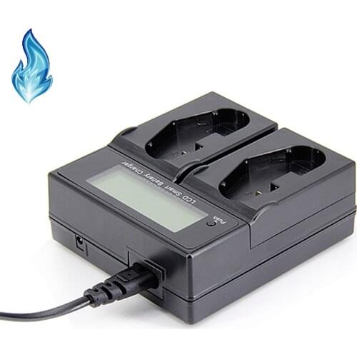 Free Shipping MH26 MH-26 Dual charger with LCD screen fits EN-EL18 Battery for Nikon D4 D4s D5 digital cameras