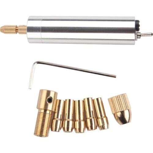 1 Set 1-3mm Hand Drill UV Epoxy Resin Mold Tools Metal Drill Screw DIY Jewelry Making Equipment