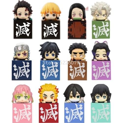12 Styles Kimetsu no Yaiba Anime Figure Demon Slayer Rengoku Kyoujurou Action Figure Kamado Nezuko Kamado Tanjirou Figurine Toys