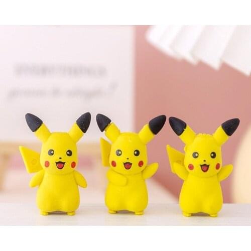 3pcs Chupit Eraser Korean Stationery Eraser Erasers for Kids Prizes Erasers Set Kawaii Office Supplies Stationery Supplies
