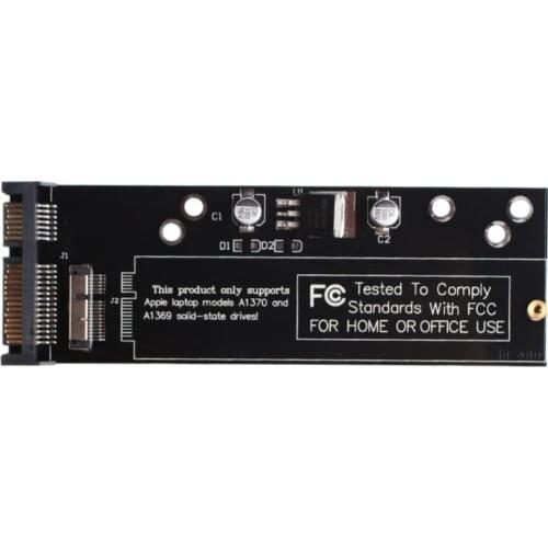 SSD to SATA Adapter Card For Apple Air A1370 A1369 2010/2011 Sata Card