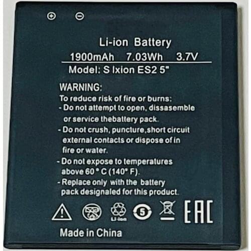 3.7V 1900mAh For DEXP Ixion ES2 5" Battery