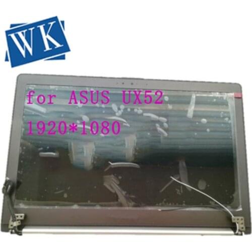 Free shipping 15.6" for ASUS UX52 Series UX52 UX52A UX52VS lcd touch screen assembly Replacement with AB Cover ux52 1920*1080