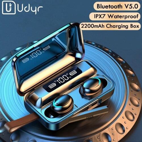 Udyr Bluetooth 5.0 Wireless Headphones Stereo Sports Bluetooth Headphones With Microphone Waterproof Earbuds Headset For Android