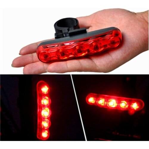 Safe Flashlight for Bicycles Bike Red Light Rear Light Bicycle Lamp Light with Mount Bicycle Accessories Mountain Bike Led Lamp