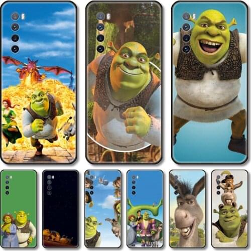 Monster Animated film Phone Case For Huawei Nova 2 3 4 5 6 7 8 SE i E Pro Lite black cell shell