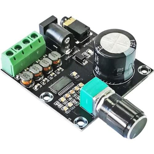 Digital high-definition desktop speaker electronic DIY production 8-24V audio amplifier dual channel 2*15W