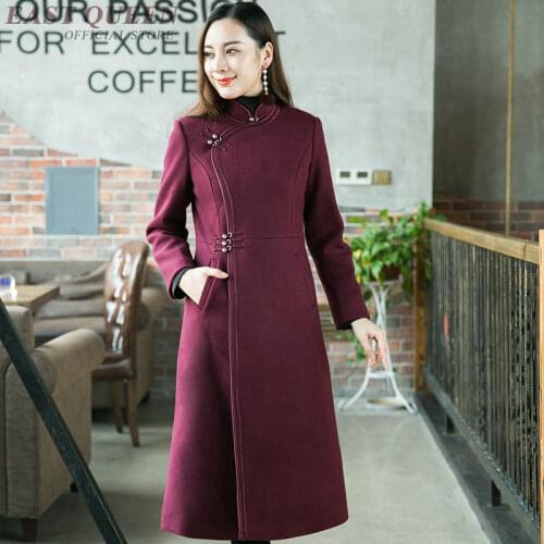 Cheongsam qipao Chinese orienal dress China female traditional Chinese clothing qi pao ladies woman winter dress 2018 AA4132