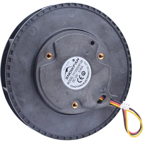 YY12025M12B 12cm 120mm 12V 0.95A circular vacuum cleaner centrifugal turbo blower cooling fan for car air purifier