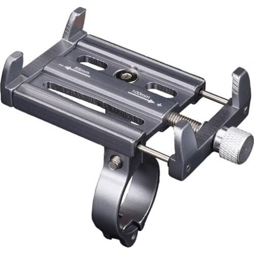 GUB Bike Phone Holder Aluminium alloy Silicone Adjustable Bike Rack/Bracket Motorcycle Rotatable Electromobile Anti-shock