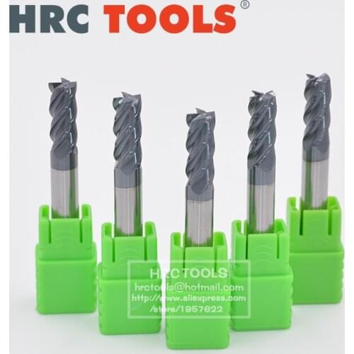 J12-d6x25Hx6Dx75L SOLID CARBIDE CENTER CUTTING TiAIN FLAT ENDMILL TOOLS HRC62
