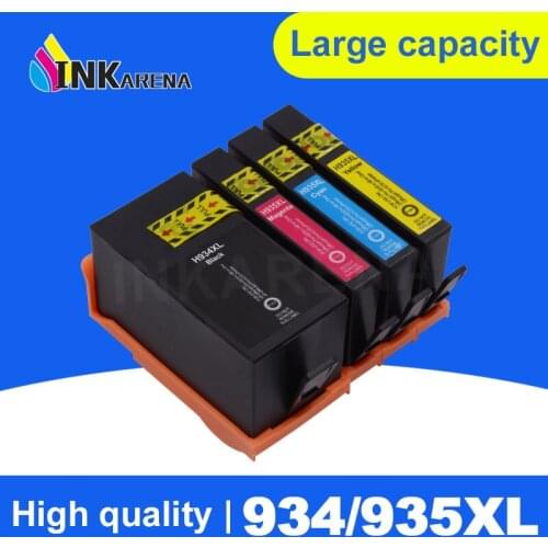 INKARENA 934XL 935XL Ink Cartridge Replacement for HP 934 935 XL For HP934 Officejet Pro 6812 6820 6830 6815 6835 6230 printer