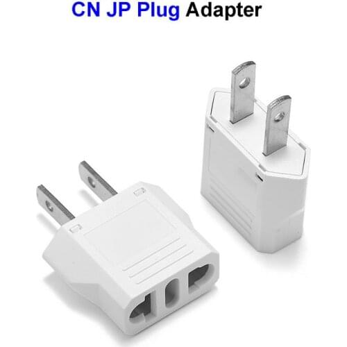 China CN Japan US Plug Power Adapter European EU To US American Travel Adapter Electrical Plug Sockets AC Converter Outlet
