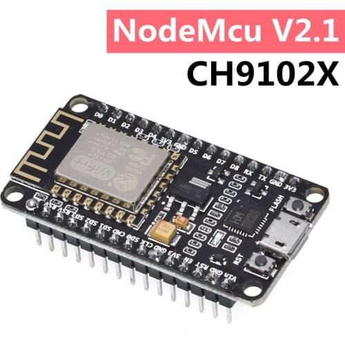 Wireless module NodeMcu V2.1 CH9102X (CP2102 Updated version ) Lua WIFI Internet of Things development board based For Arduino