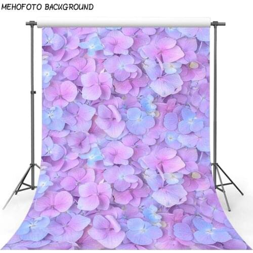 Romantic Purple Flowers Backdrops for Photography 5x7 Printed Newborn Photography Backdrop Professional Backdrop Baby Shower
