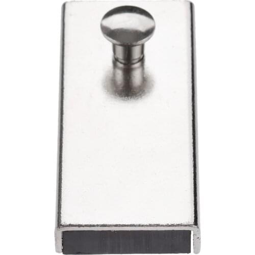 1pc Magnetic Seam Guide Tool Metal magnet Flat car Sewing Locator Gauge Presser Foot Industrial Sewing Machine MG1 53*24mm