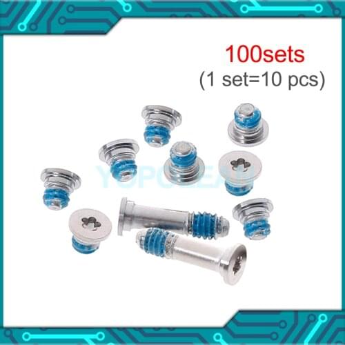 100 Sets For Macbook Air 11" 13" A1369 A1370 A1466 A1465 Bottom Cover Screws Set 2010-2015