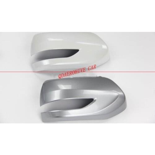 QDAEROHIVE Side Mirror Covers Caps chrome door mirror cover high quality car styling For Subaru Outback Legacy 2010 2011