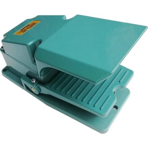 CNTD CFS-302 1A1B Self-reset Industrial Pedal Foot Switch for CNC Machine Welding Stamping Printing Equipments Aluminum Shell