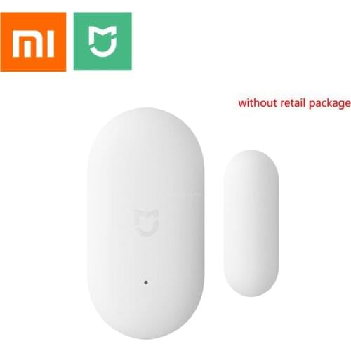 Xiaomi Door Window Sensor Pocket Size Xiaomi Smart Home Kits Alarm System Work with Gateway Mijia Mi Home App Without Package