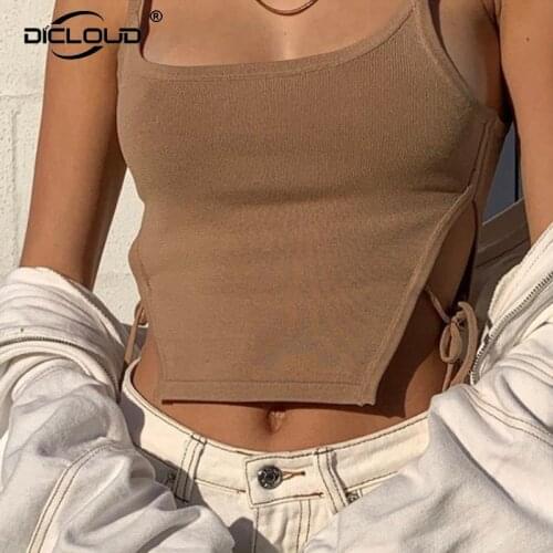 Женские укороченные топы DICLOUD China At AliExpress