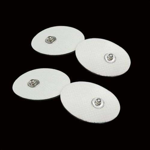 20/10PCS Silicone&Gel Electrode Pads Tens Electrodes for Digital Therapy Machine Massager Adhesive Replacement Patch Massage Pad