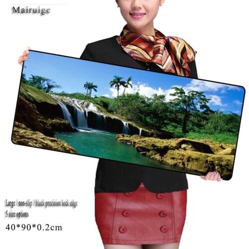 Mairuige Pictures Custom Super Grande Large Natural Scenery Mouse Pad Game Gamer Gaming Keyboard Mat Computer Tablet Mausepad
