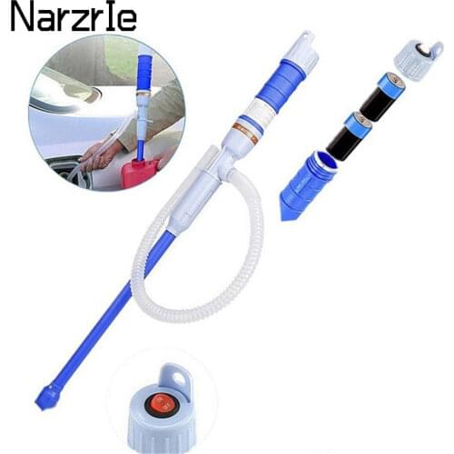 Liquid Oil Transfer Pump Water Pump Portable Powered Electric Outdoor Car Vehicle Fuel Gas Transfer Suction Pumps for Oil Water