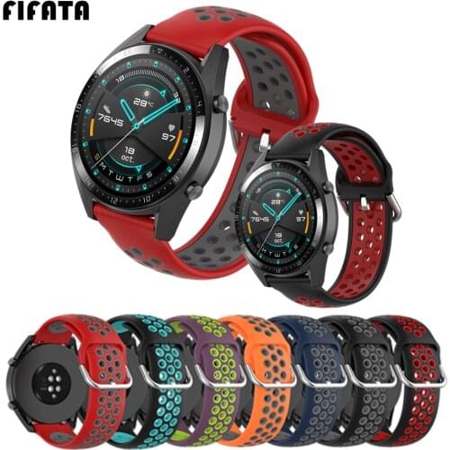 FIFATA Smart Watch Bracelet Strap For Huawei Watch GT2 / GT 2 Pro Silicone Watch Band For Honor Magic 1/2 46mm Sport Wrist Strap