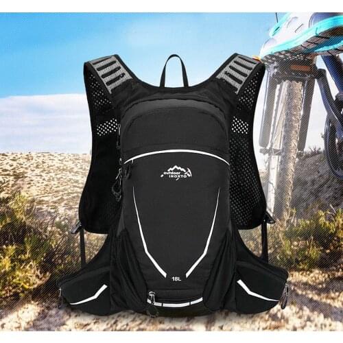 Breathable Vest Trail Bag Running Backpacks Lightweight Male Cycling Run Bags Jogging Bike Back Pack Marathon 18L Backpack