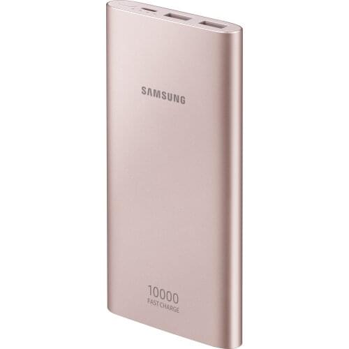 Samsung 10000 mAh Type-C Powerbank Pink Portable Charger Power Bank 10.000mAh Capacity External Battery Pack Dual Output Port EB-P1100CPEGTR