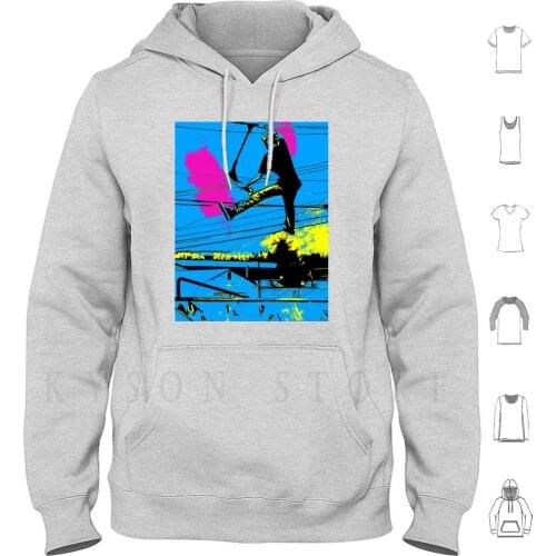 Tailgating-Stunt Scooter Tricks Hoodies Long Sleeve Scooter Stunts Scooter Stunts Summer Sports Stunt Scooter