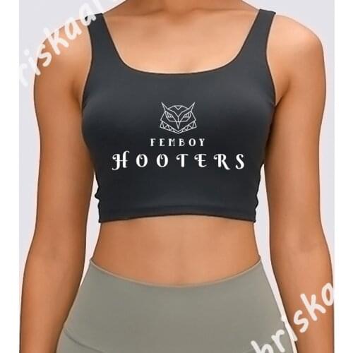 Femboy Hooters Clothing Line Art Owl Tank Top Spring Autumn Designing Tops Tee Family Plus Size 3xl Standard Building Vest