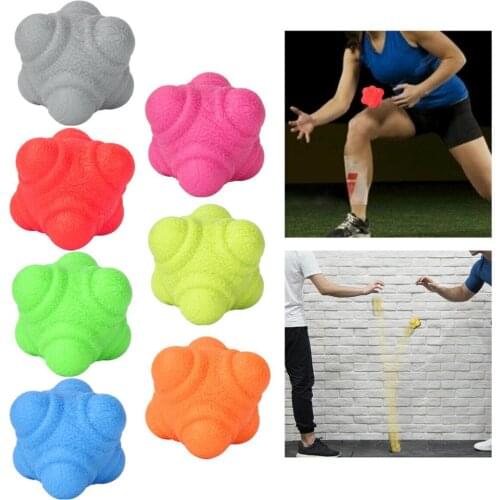 Low Difficulty Agility Hexagonal Reaction Ball Training Improvement of Hand-eyereaction Fitness Ball Reaktionstraining Sport