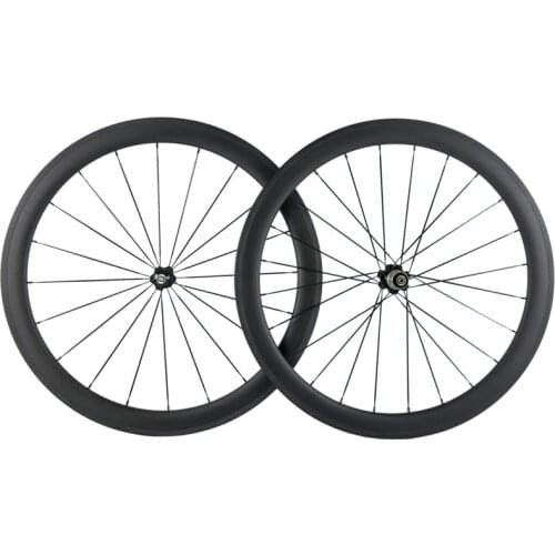 Custom Sticker Carbon Wheels 50mm Carbon Bicycle Wheels Wide 25mm U Shape 700C Road Bike Carbon Wheelset