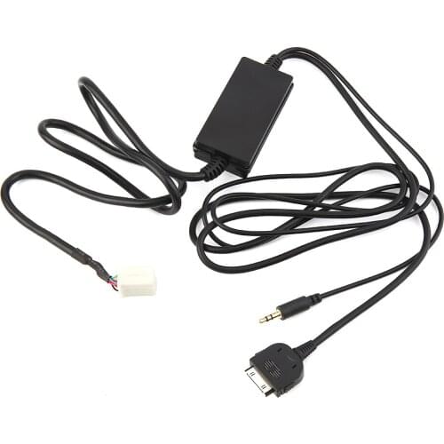 1PC For Honda Car/ for iPod for AUX Interface 2003-2011 Adapter 3.5mm Input for iPhone/for iPod always charged