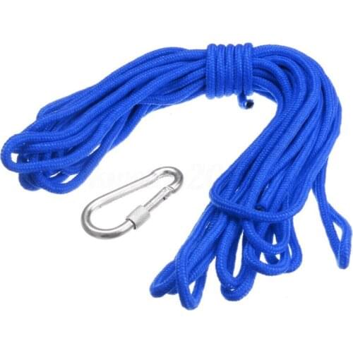 10M Outdoor Camping Paracord Multifunctional Umbrella Rope Fishing Magnetic Rope With Hook Survival Rescue Tent Fixed Rope