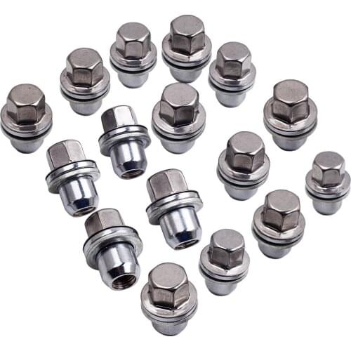 16 Alloy Wheel Nut for Land Rover L322 Discovery 3 4 5 Range Rover Sport 2004-for Sport HSE Stainless Steel Wheel Nut RRD500290